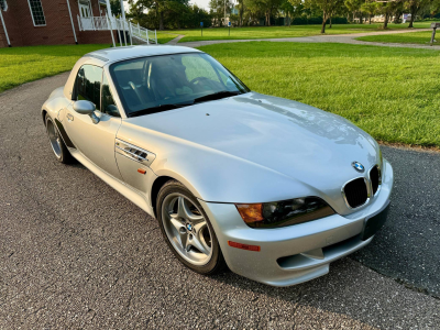 1998 BMW M Roadster in Arctic Silver Metallic over Black Nappa