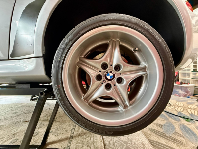 1998 BMW M Roadster in Arctic Silver Metallic over Black Nappa