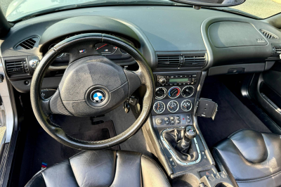 1998 BMW M Roadster in Arctic Silver Metallic over Black Nappa