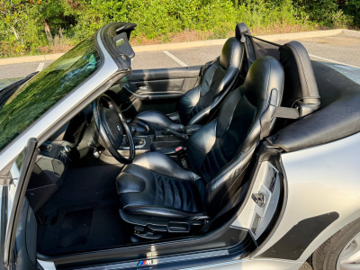 1998 BMW M Roadster in Arctic Silver Metallic over Black Nappa