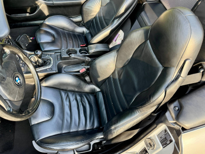 1998 BMW M Roadster in Arctic Silver Metallic over Black Nappa
