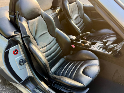 1998 BMW M Roadster in Arctic Silver Metallic over Black Nappa