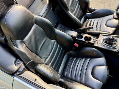 1998 BMW M Roadster in Arctic Silver Metallic over Black Nappa