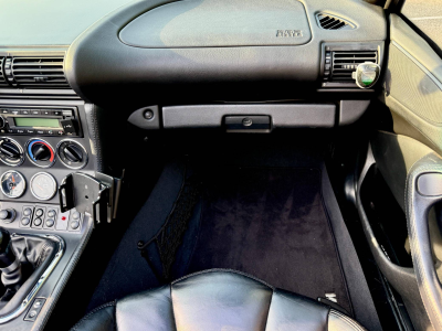 1998 BMW M Roadster in Arctic Silver Metallic over Black Nappa