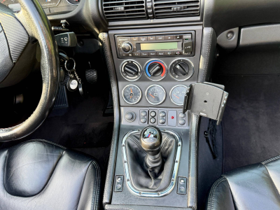 1998 BMW M Roadster in Arctic Silver Metallic over Black Nappa