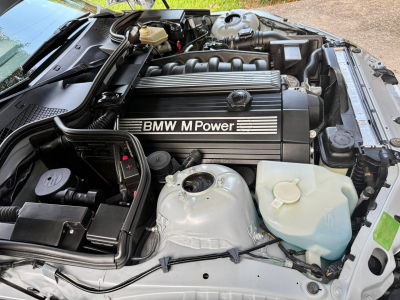 1998 BMW M Roadster in Arctic Silver Metallic over Black Nappa