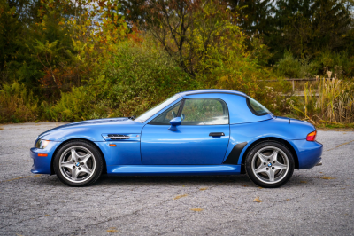 1998 BMW M Roadster in Estoril Blue Metallic over Black Nappa