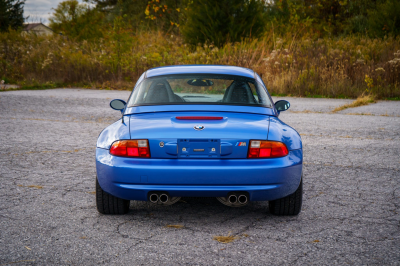 1998 BMW M Roadster in Estoril Blue Metallic over Black Nappa