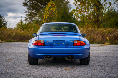 1998 BMW M Roadster in Estoril Blue Metallic over Black Nappa