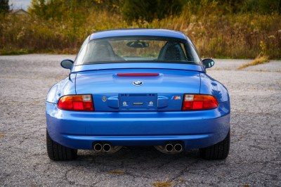 1998 BMW M Roadster in Estoril Blue Metallic over Black Nappa