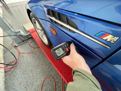 1998 BMW M Roadster in Estoril Blue Metallic over Black Nappa