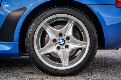1998 BMW M Roadster in Estoril Blue Metallic over Black Nappa