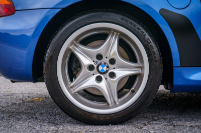 1998 BMW M Roadster in Estoril Blue Metallic over Black Nappa