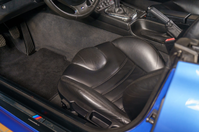 1998 BMW M Roadster in Estoril Blue Metallic over Black Nappa