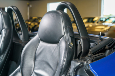 1998 BMW M Roadster in Estoril Blue Metallic over Black Nappa
