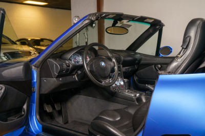 1998 BMW M Roadster in Estoril Blue Metallic over Black Nappa