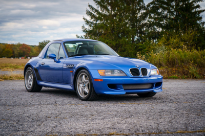 1998 BMW M Roadster in Estoril Blue Metallic over Black Nappa