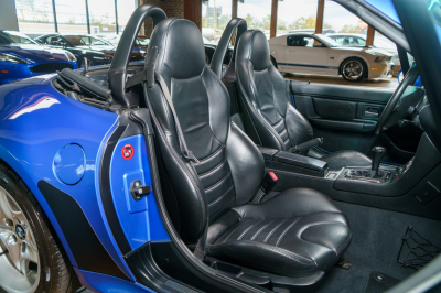 1998 BMW M Roadster in Estoril Blue Metallic over Black Nappa