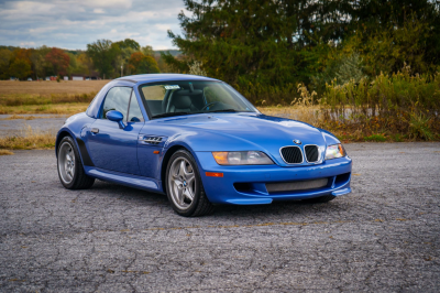 1998 BMW M Roadster in Estoril Blue Metallic over Black Nappa