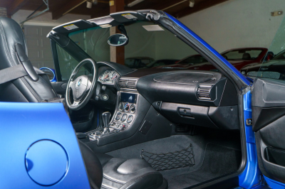 1998 BMW M Roadster in Estoril Blue Metallic over Black Nappa