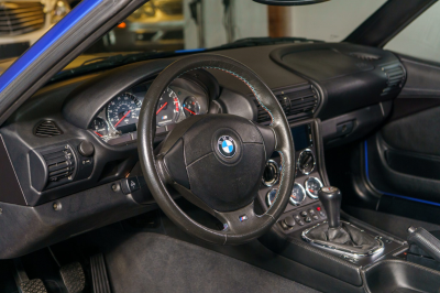 1998 BMW M Roadster in Estoril Blue Metallic over Black Nappa