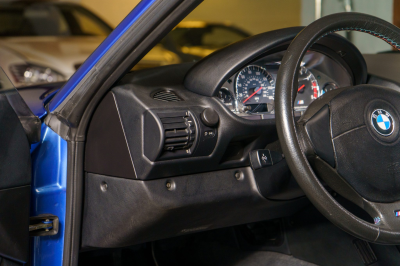 1998 BMW M Roadster in Estoril Blue Metallic over Black Nappa