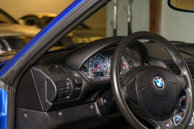 1998 BMW M Roadster in Estoril Blue Metallic over Black Nappa