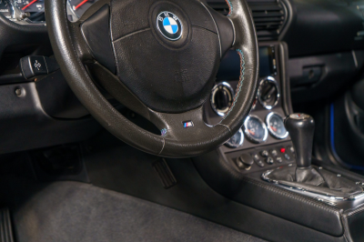 1998 BMW M Roadster in Estoril Blue Metallic over Black Nappa