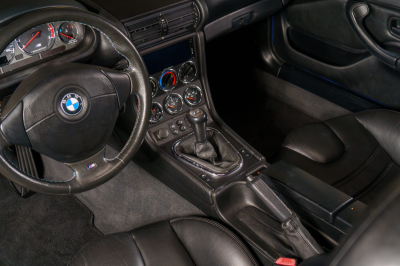 1998 BMW M Roadster in Estoril Blue Metallic over Black Nappa