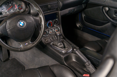 1998 BMW M Roadster in Estoril Blue Metallic over Black Nappa