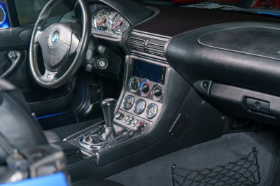 1998 BMW M Roadster in Estoril Blue Metallic over Black Nappa