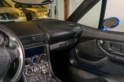 1998 BMW M Roadster in Estoril Blue Metallic over Black Nappa