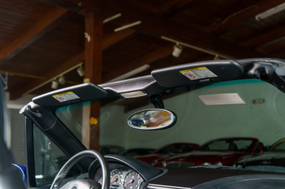 1998 BMW M Roadster in Estoril Blue Metallic over Black Nappa