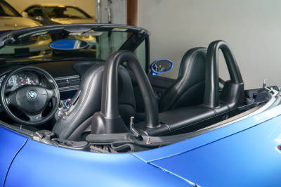 1998 BMW M Roadster in Estoril Blue Metallic over Black Nappa