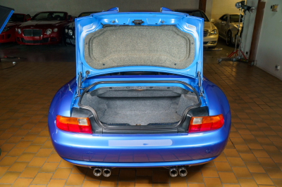 1998 BMW M Roadster in Estoril Blue Metallic over Black Nappa