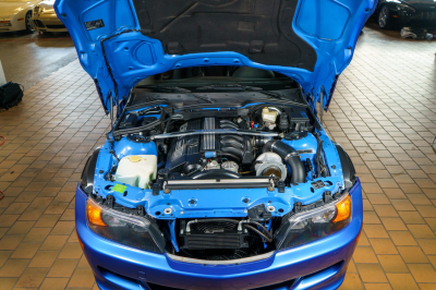 1998 BMW M Roadster in Estoril Blue Metallic over Black Nappa