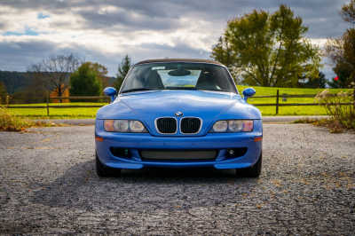 1998 BMW M Roadster in Estoril Blue Metallic over Black Nappa