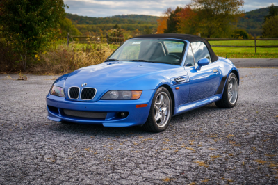 1998 BMW M Roadster in Estoril Blue Metallic over Black Nappa