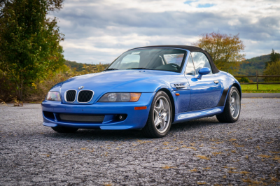 1998 BMW M Roadster in Estoril Blue Metallic over Black Nappa