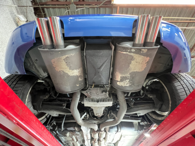 1998 BMW M Roadster in Estoril Blue Metallic over Black Nappa