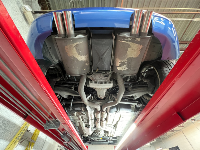 1998 BMW M Roadster in Estoril Blue Metallic over Black Nappa