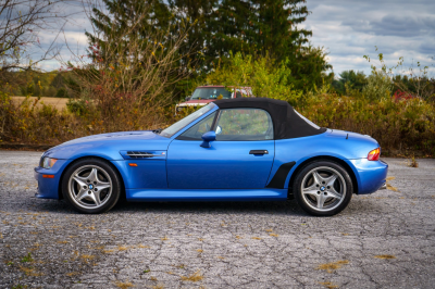 1998 BMW M Roadster in Estoril Blue Metallic over Black Nappa