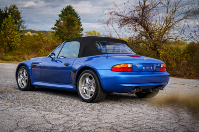 1998 BMW M Roadster in Estoril Blue Metallic over Black Nappa