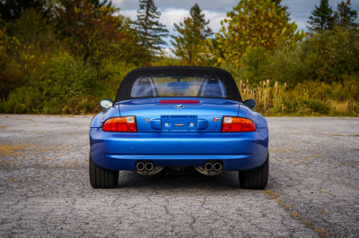 1998 BMW M Roadster in Estoril Blue Metallic over Black Nappa