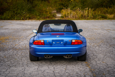 1998 BMW M Roadster in Estoril Blue Metallic over Black Nappa