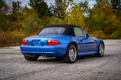 1998 BMW M Roadster in Estoril Blue Metallic over Black Nappa