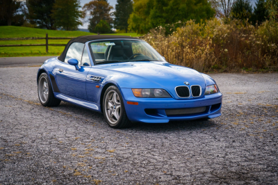 1998 BMW M Roadster in Estoril Blue Metallic over Black Nappa