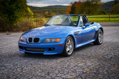 1998 BMW M Roadster in Estoril Blue Metallic over Black Nappa