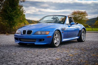 1998 BMW M Roadster in Estoril Blue Metallic over Black Nappa