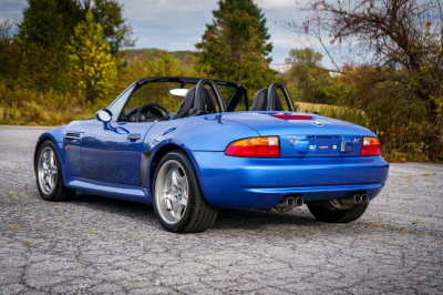 1998 BMW M Roadster in Estoril Blue Metallic over Black Nappa
